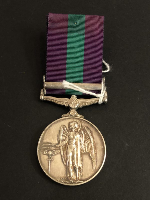 , General Service Medal 1918-62 Malaya Elizabeth II , GSM Malaya RAF 2 scaled, Bygones Shop