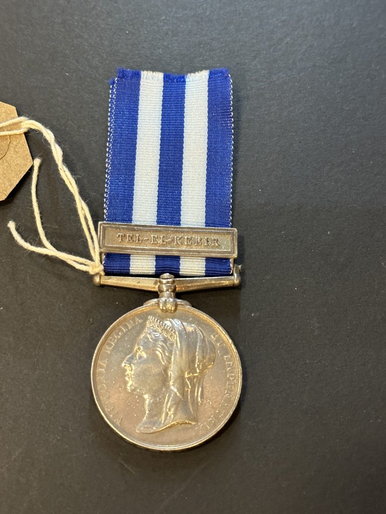 Egypt 1882 Medal Tel-El-Kebir Royal Marine - Bygones Shop