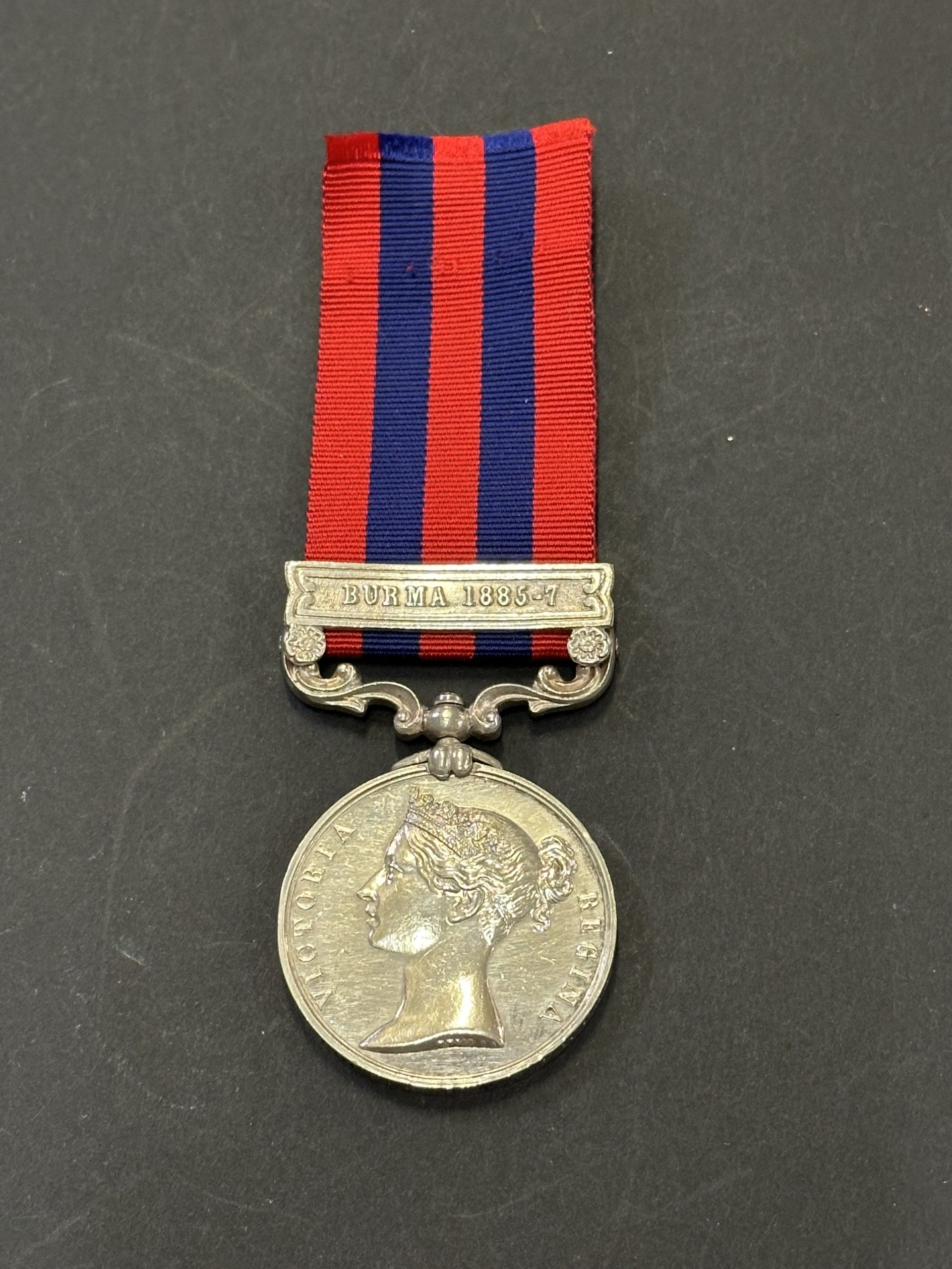 India General Service Medal 1854 Burma 1885-7 Royal Navy Cooper