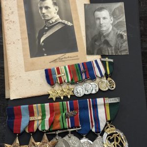 Interesting WWII MID & Efficiency Decoration awarded to J.L.D. Oakley 90th (City of London) Field Brigade Royal Artillery