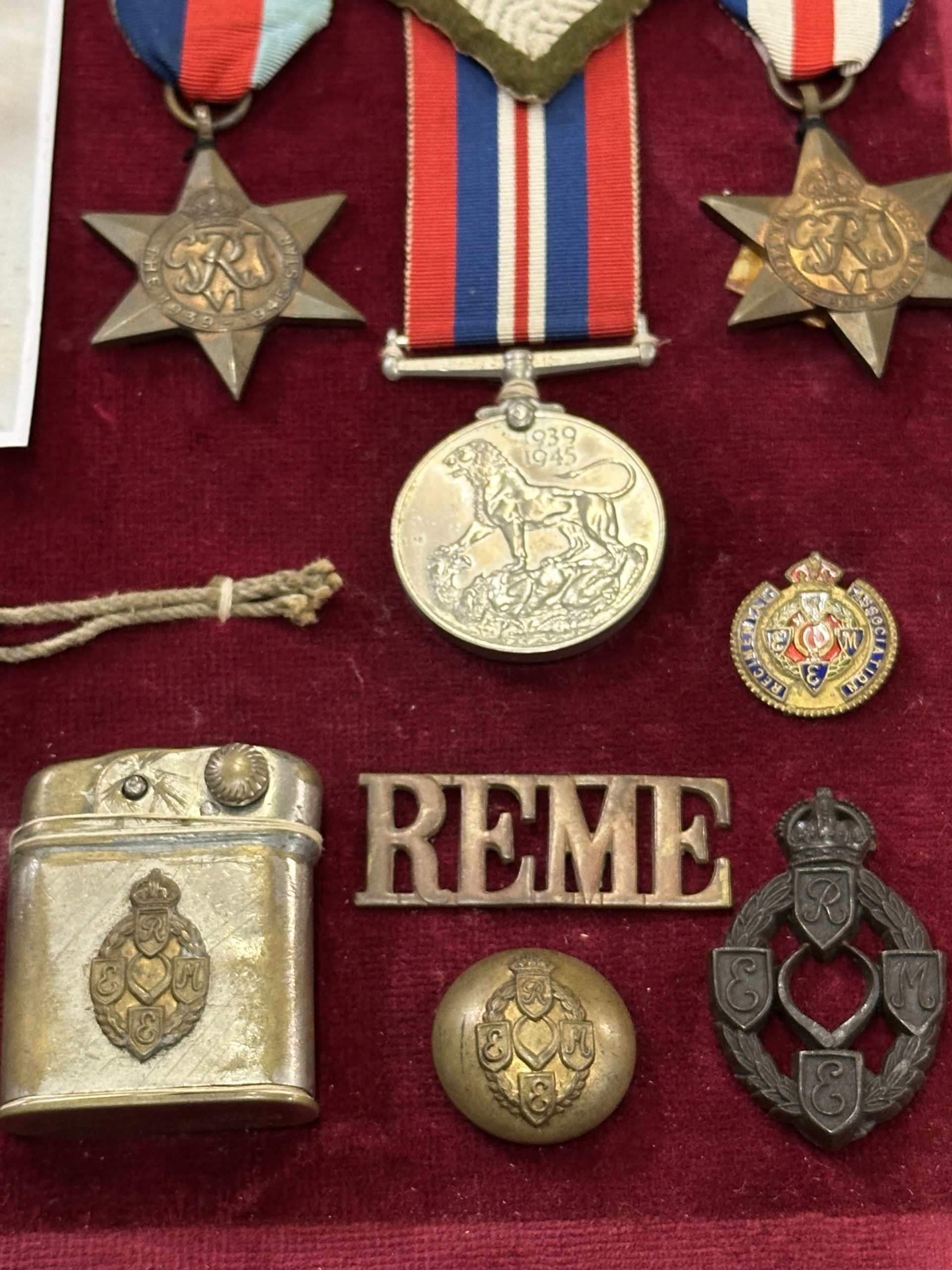 WW2 Medals Vine 3 , WWII Medals & Memorabila REME , WW2 Medals Vine 3 scaled, Bygones Shop