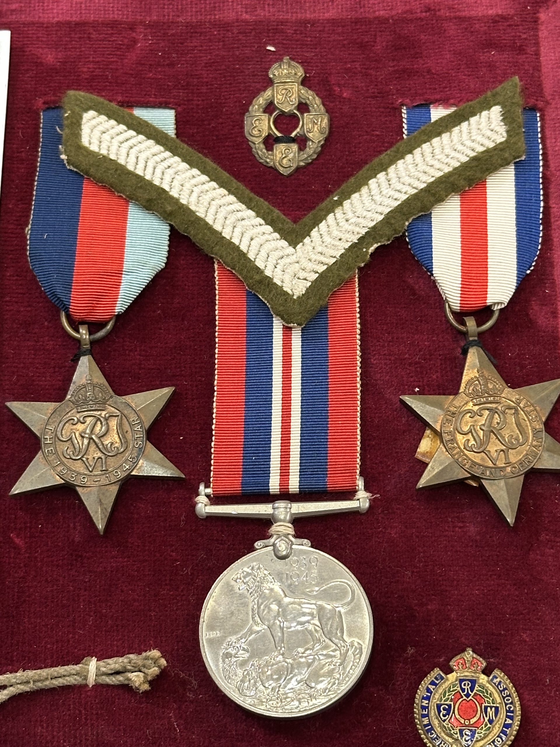 WW2 Medals Vine 4 , WWII Medals & Memorabila REME , WW2 Medals Vine 4 scaled, Bygones Shop