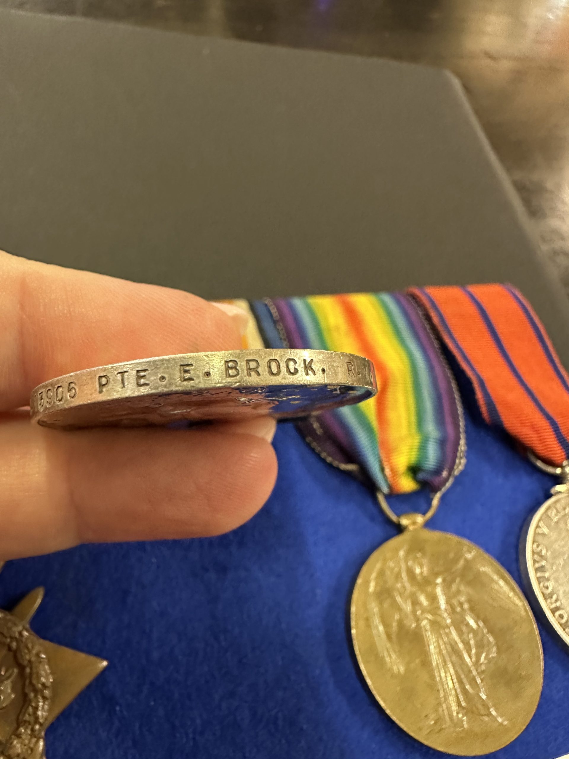 WWI Group Police Brock 6 , Royal Marine Light Infantry WWI Trio & Metropolitan Police 1911 Coronation Medal , WWI Group Police Brock 6 scaled, Bygones Shop