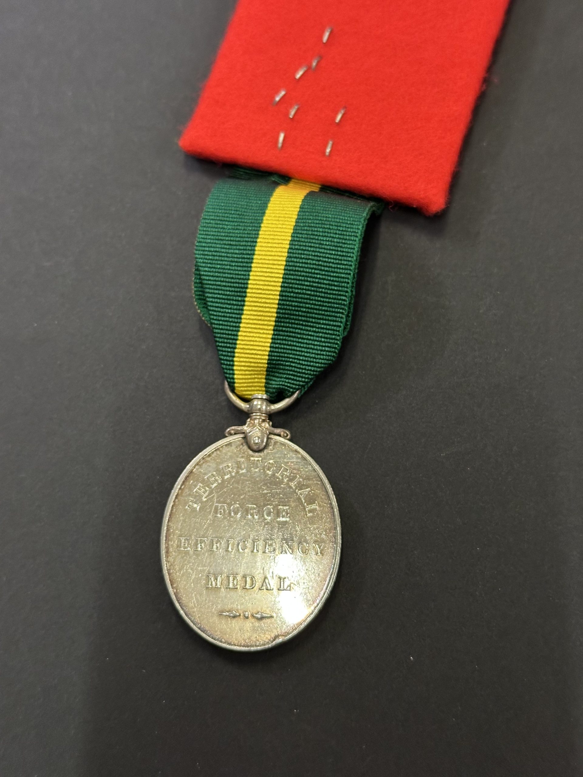 TFEM Davey 3 , Territorial Force Efficiency Medal 1908 George V , TFEM Davey 3 scaled, Bygones Shop