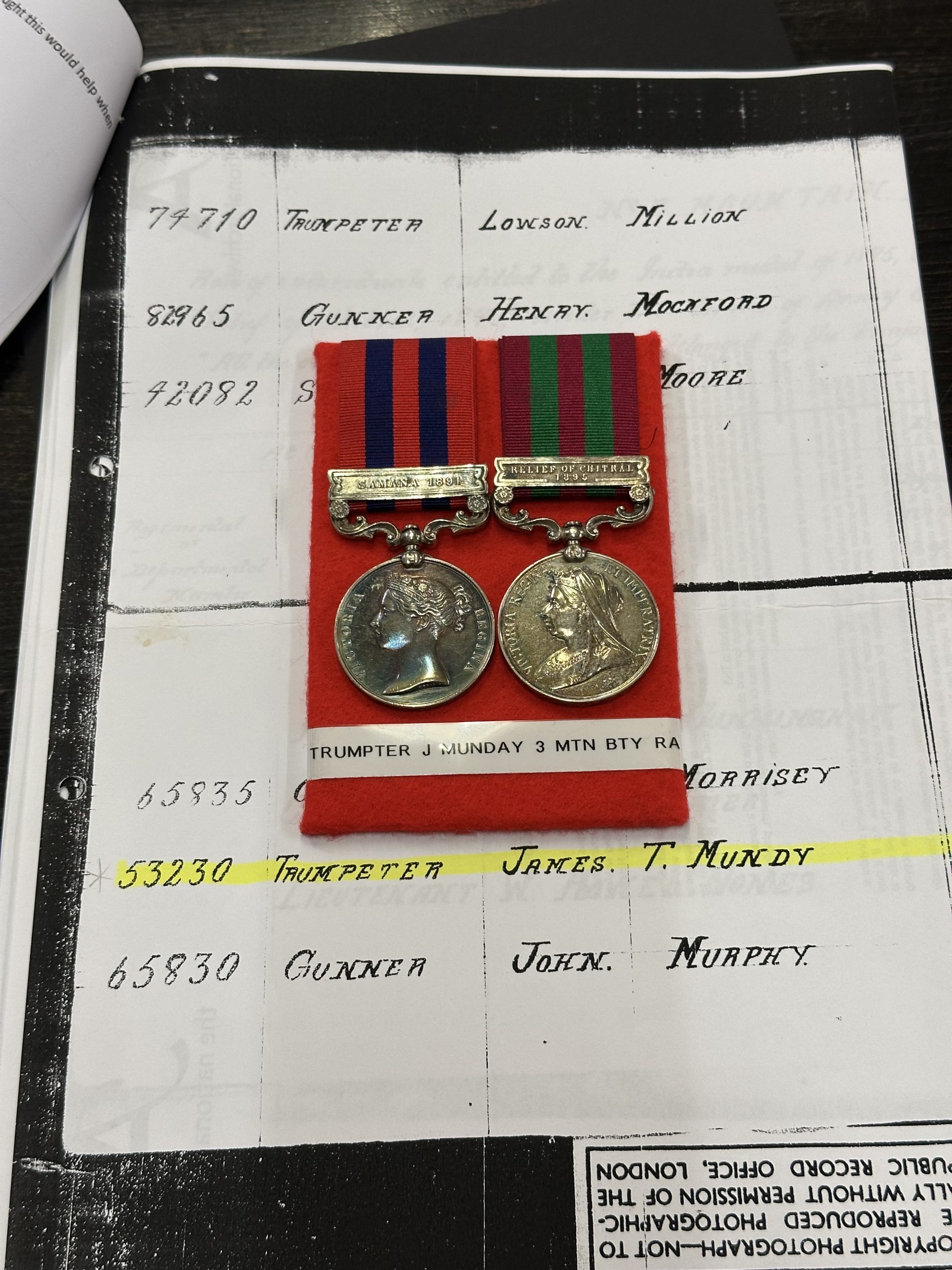 IGS Pair Munday , Mountain Battery India General Service Royal Artillery Pair to a Trumpeter , IGS Pair Munday scaled, Bygones Shop
