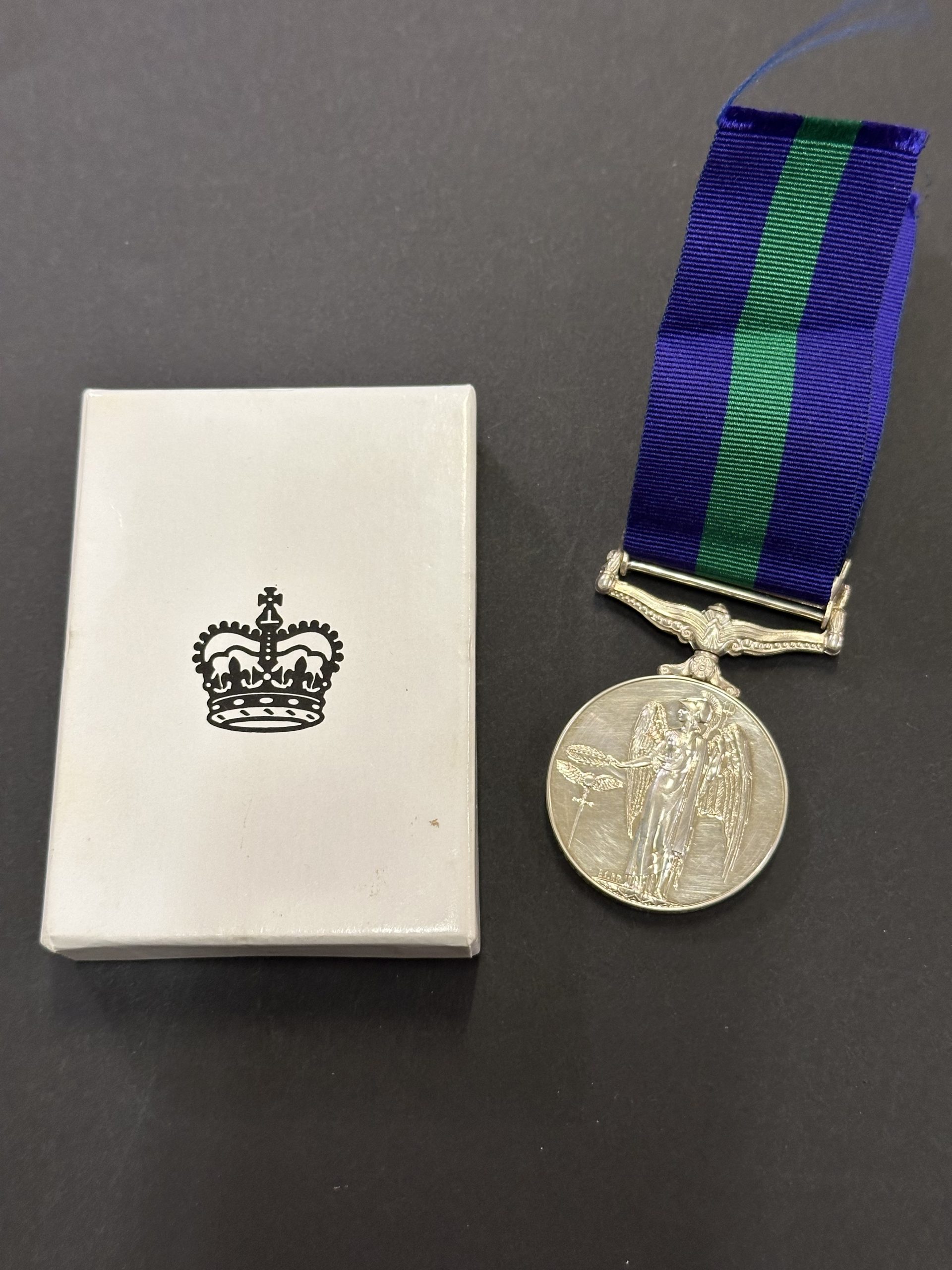 General Service Medal 1918 Anderson 2 , General Service Medal 1918 Clasp Canal Zone to a Scots Guardsman , General Service Medal 1918 Anderson 2 scaled, Bygones Shop