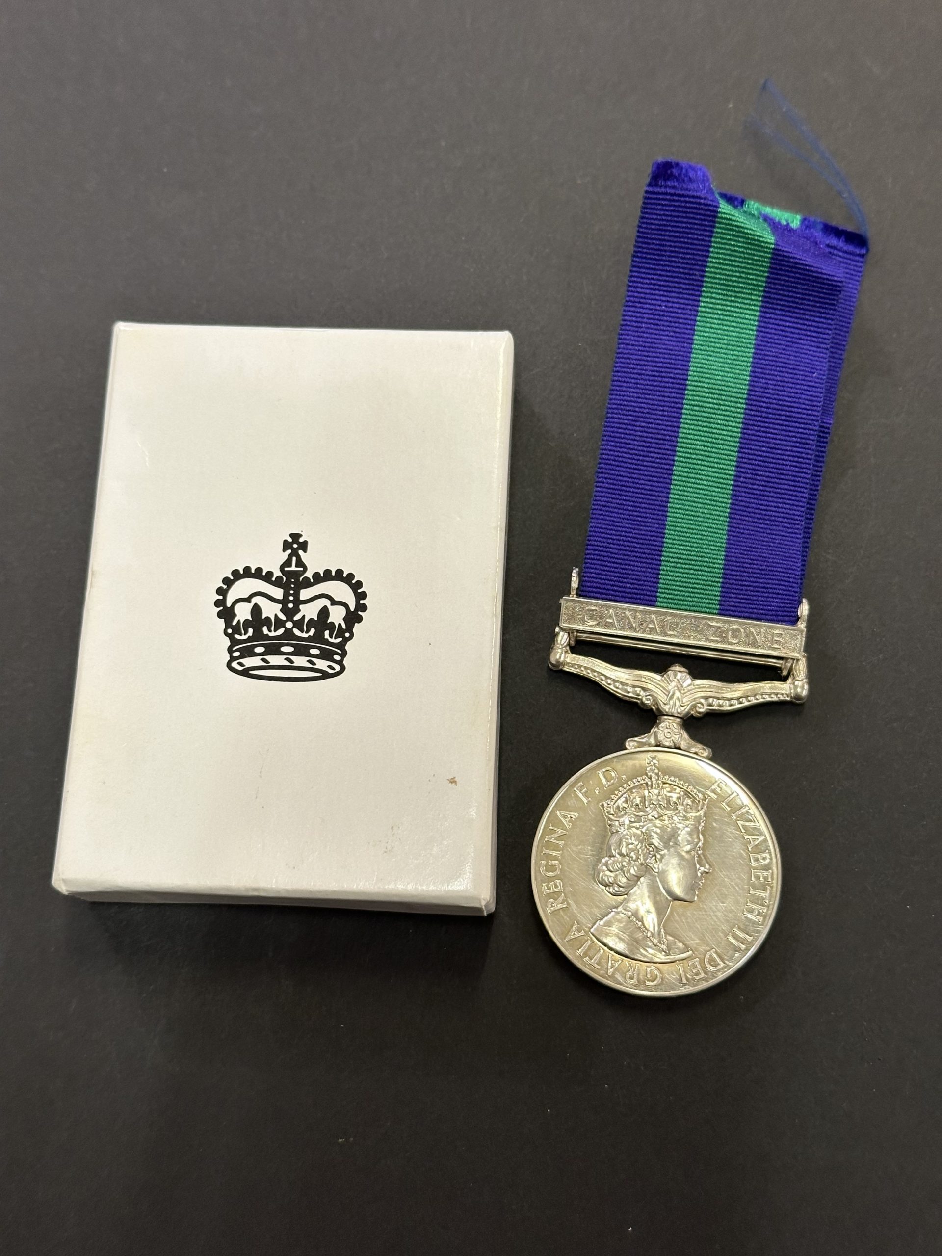 General Service Medal 1918 Clasp Canal Zone to a Scots Guardsman