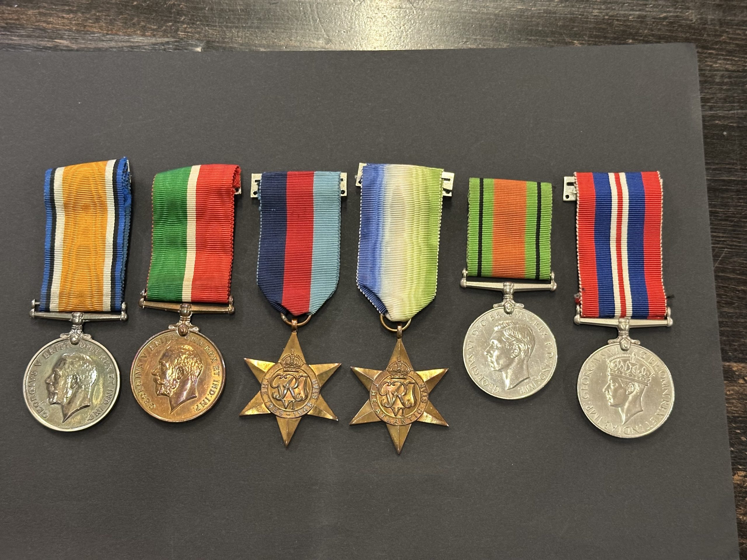 Mercantile Marine WWI:II Group Fyall 2 , WWI/WWII Mercantile Marine Group to a First Mate with Service at Dunkirk April 1940 , Mercantile Marine WWIII Group Fyall 2 scaled, Bygones Shop