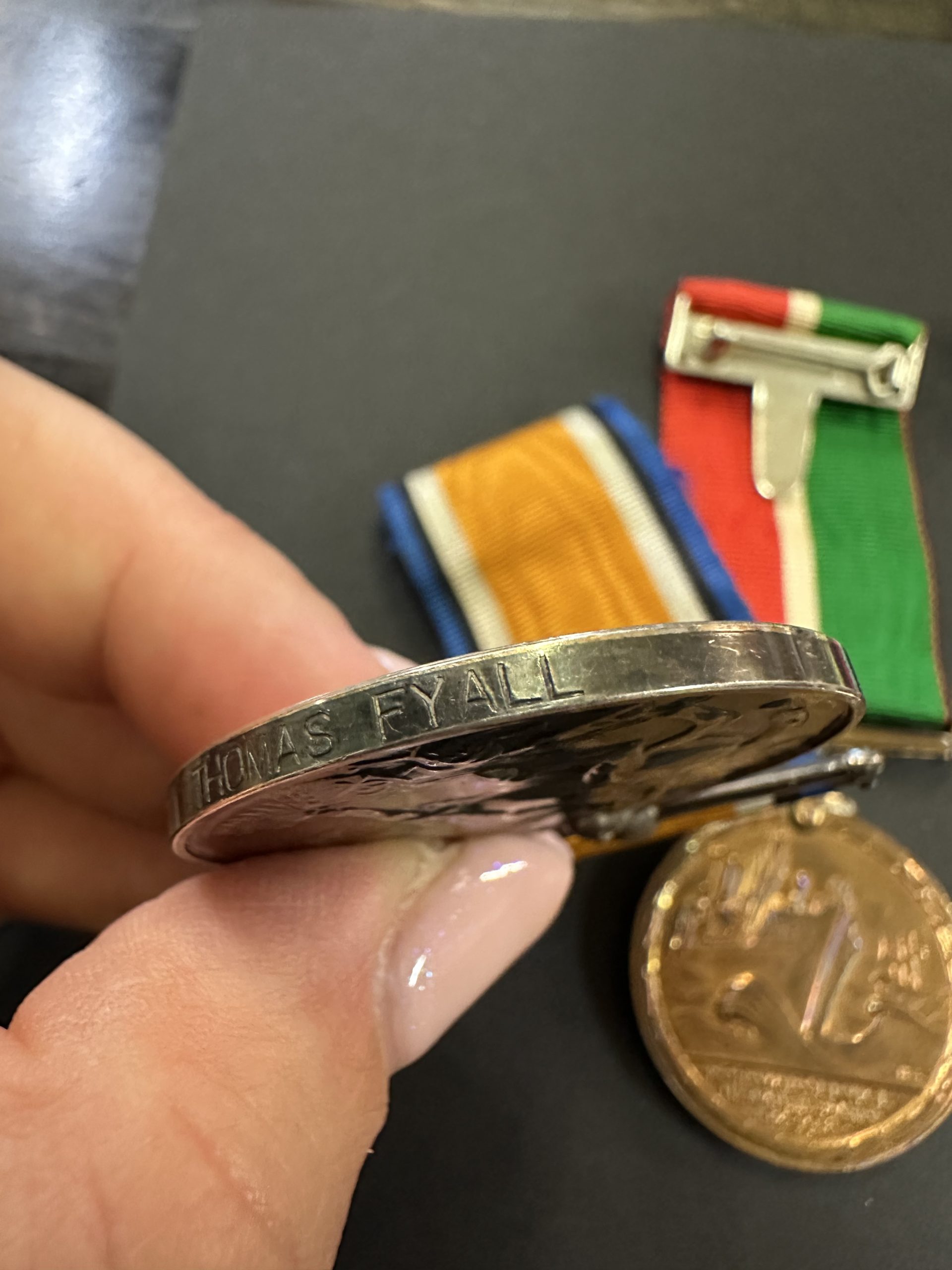 Mercantile Marine WWI:II Group Fyall 4 , WWI/WWII Mercantile Marine Group to a First Mate with Service at Dunkirk April 1940 , Mercantile Marine WWIII Group Fyall 4 scaled, Bygones Shop