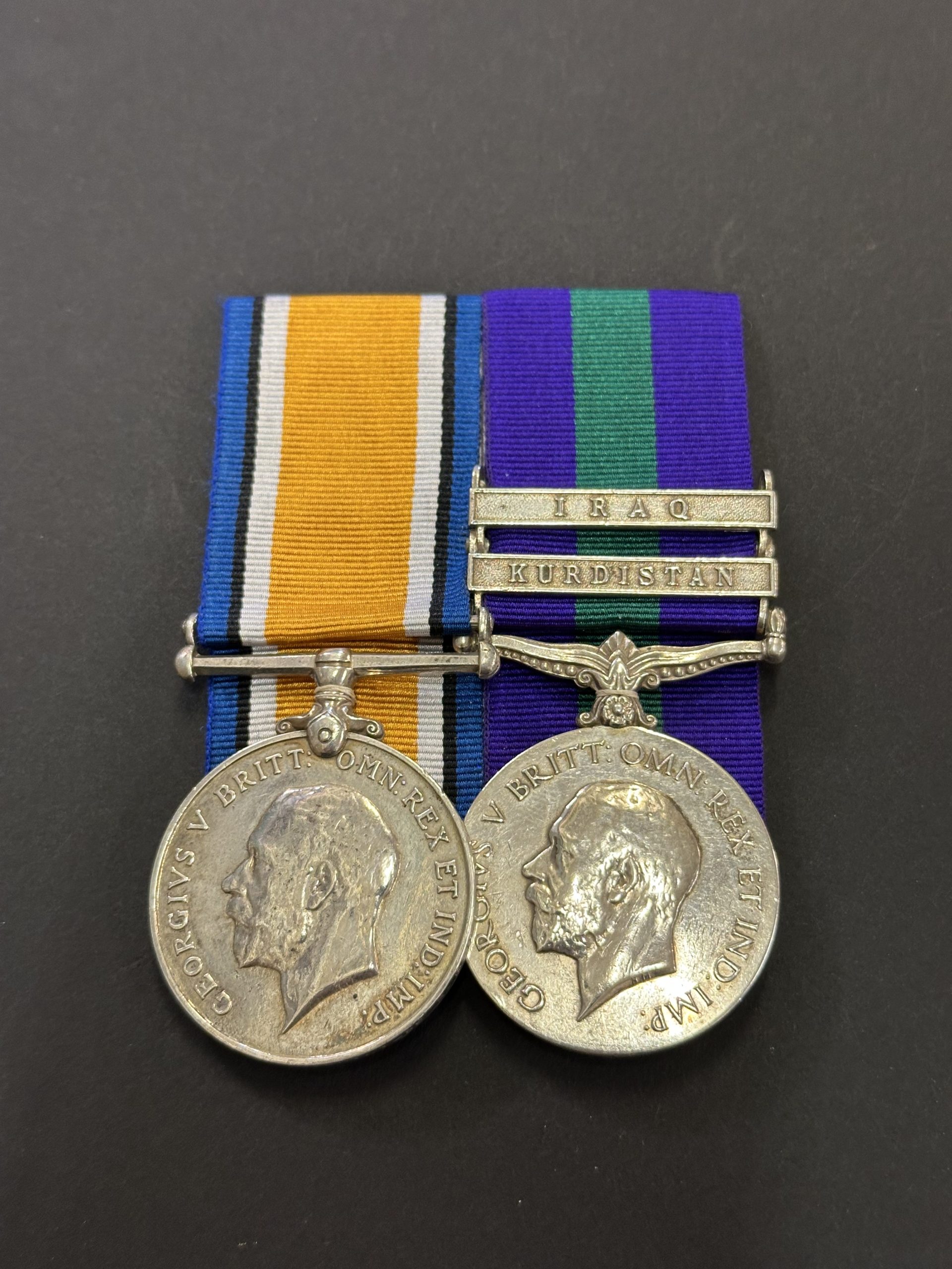 WWI War Medal, Kurdistan & Iraq GSM to the 39th Royal Garhwal Rifles