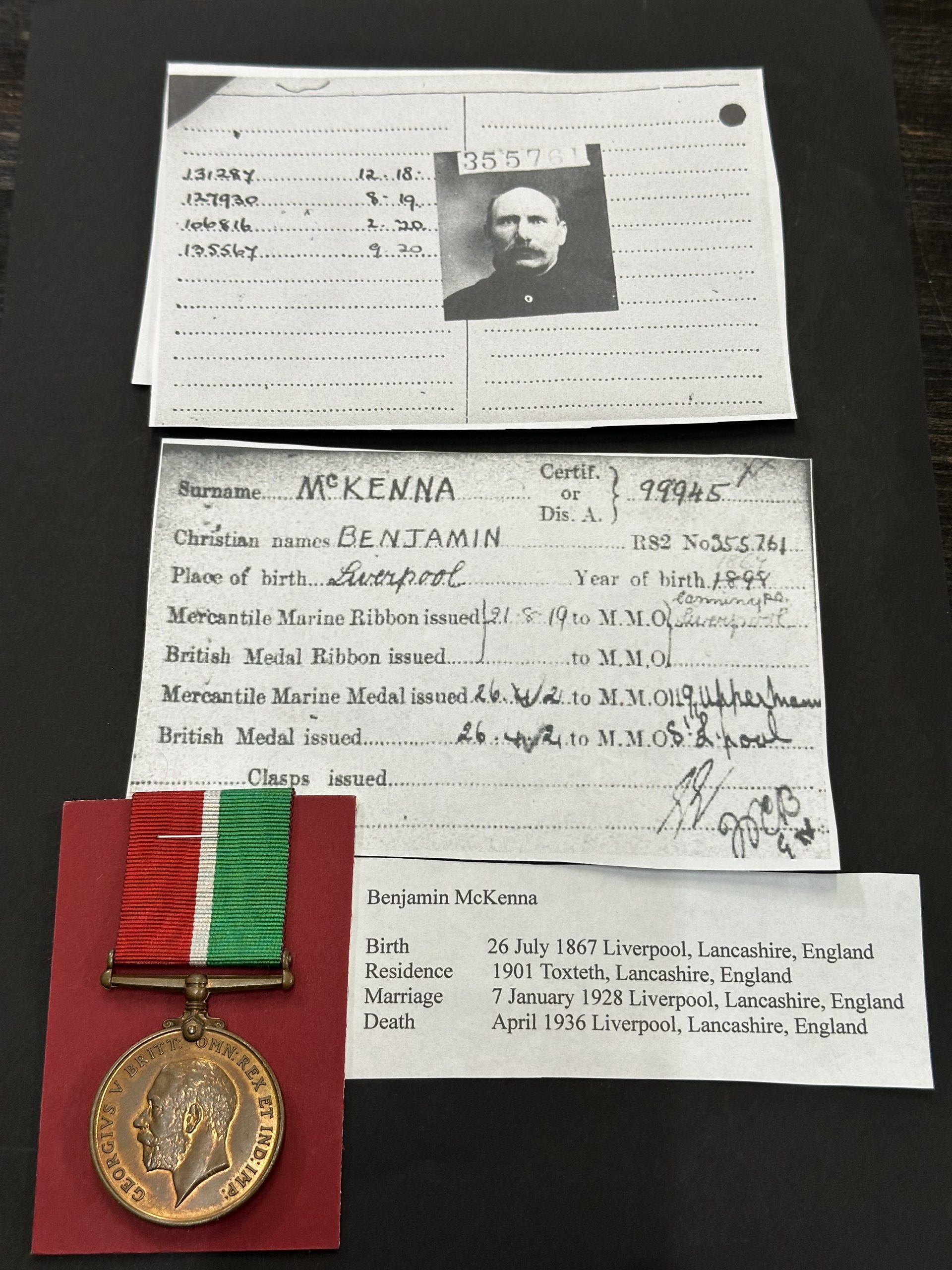 WWI Mercantile Marine Medal